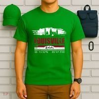 Louisville Kentucky Gift Geographic Coordinates T-Shirt thumb 6