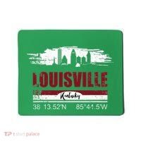 Louisville Kentucky Gift Geographic Coordinates Mousepad thumb 0