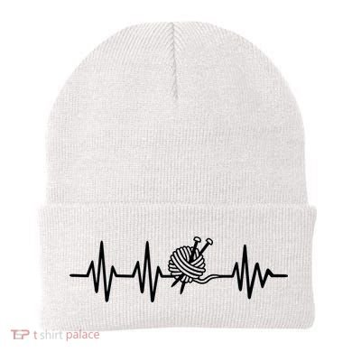 Love Knitting Heartbeat Beanie