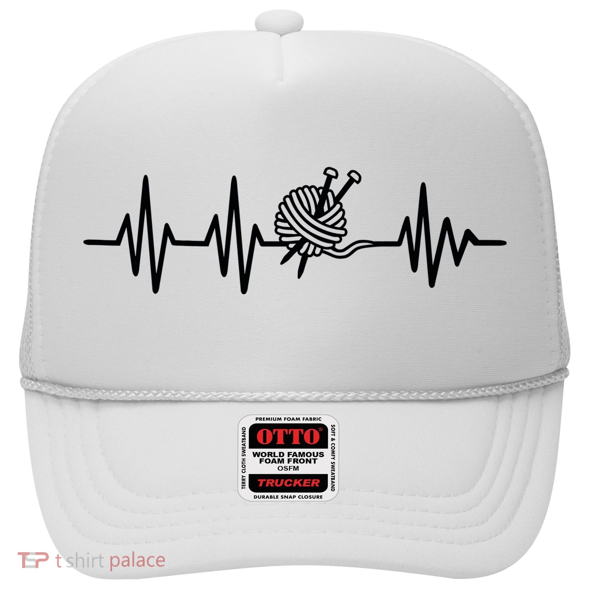 Love Knitting Heartbeat Hat