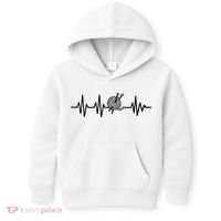 Love Knitting Heartbeat Kids Hoodie thumb 0
