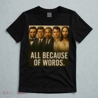 Lincoln Kennedy King Charlie Kirk Jesus All Because Of Words T-Shirt thumb 5