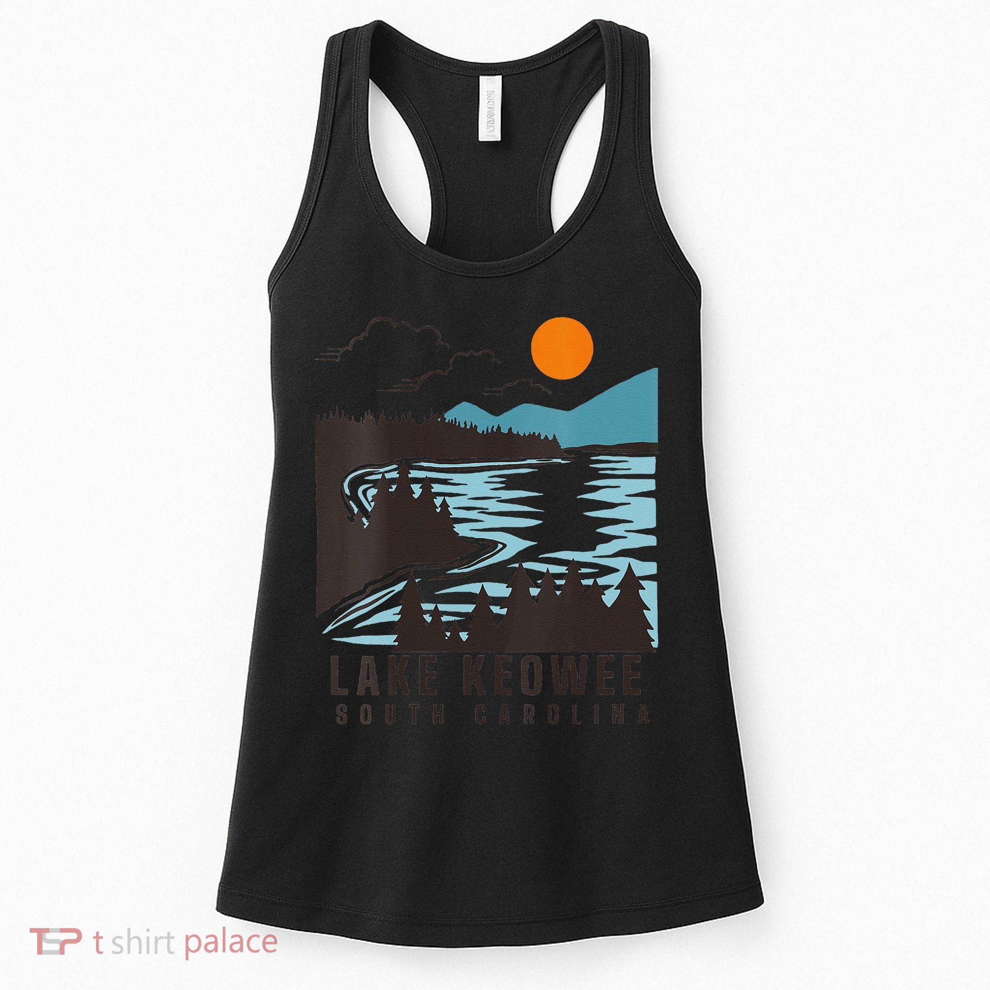 Lake Keowee Lake South Carolina Summer Lake Life Boating Women's Tank Top