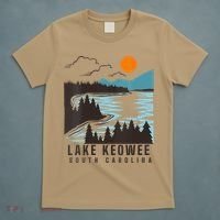 Lake Keowee Lake South Carolina Summer Lake Life Boating T-Shirt thumb 5