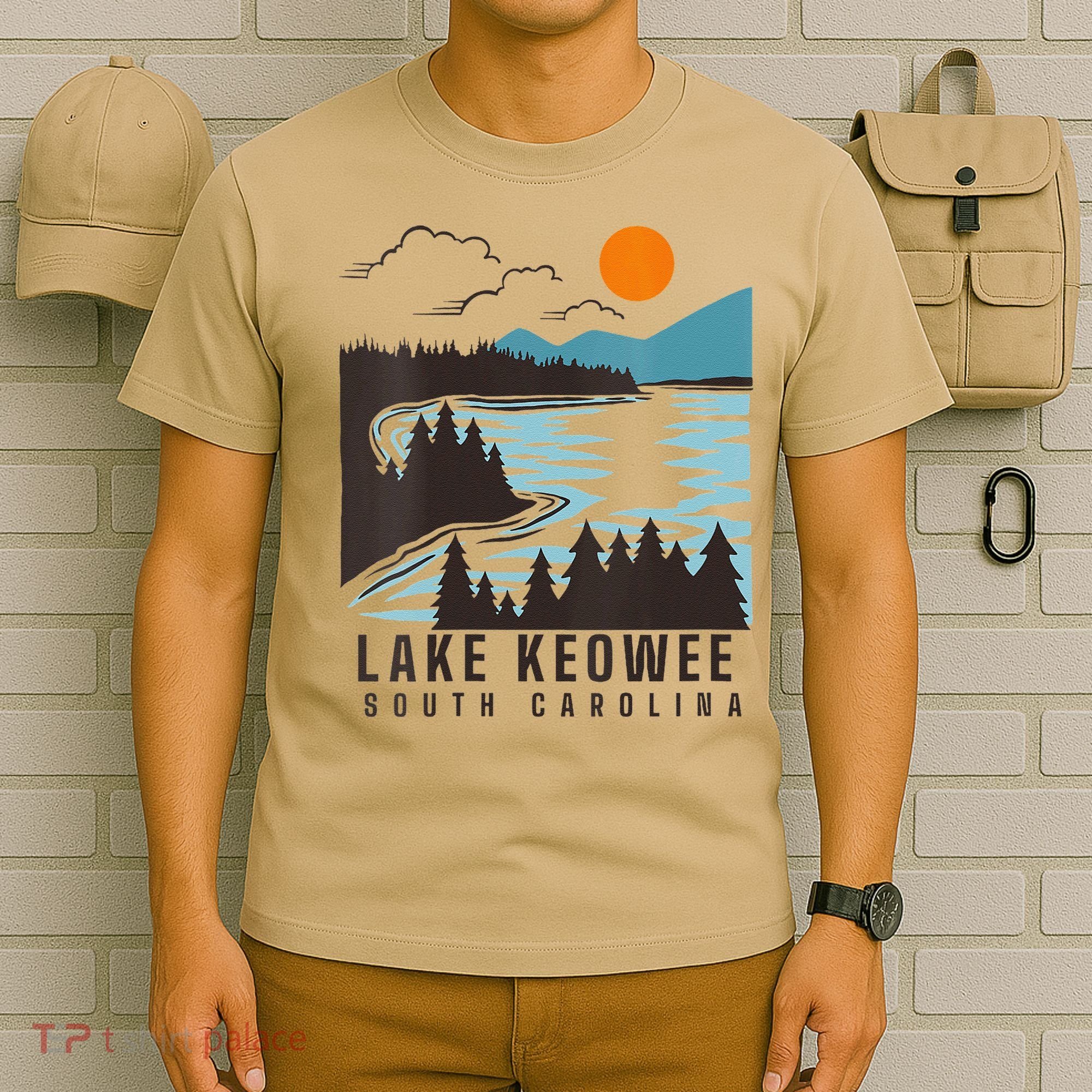 Lake Keowee Lake South Carolina Summer Lake Life Boating T-Shirt