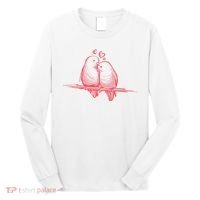 Lovebirds Kissing Long Sleeve Shirt thumb 0