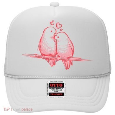 Lovebirds Kissing Hat