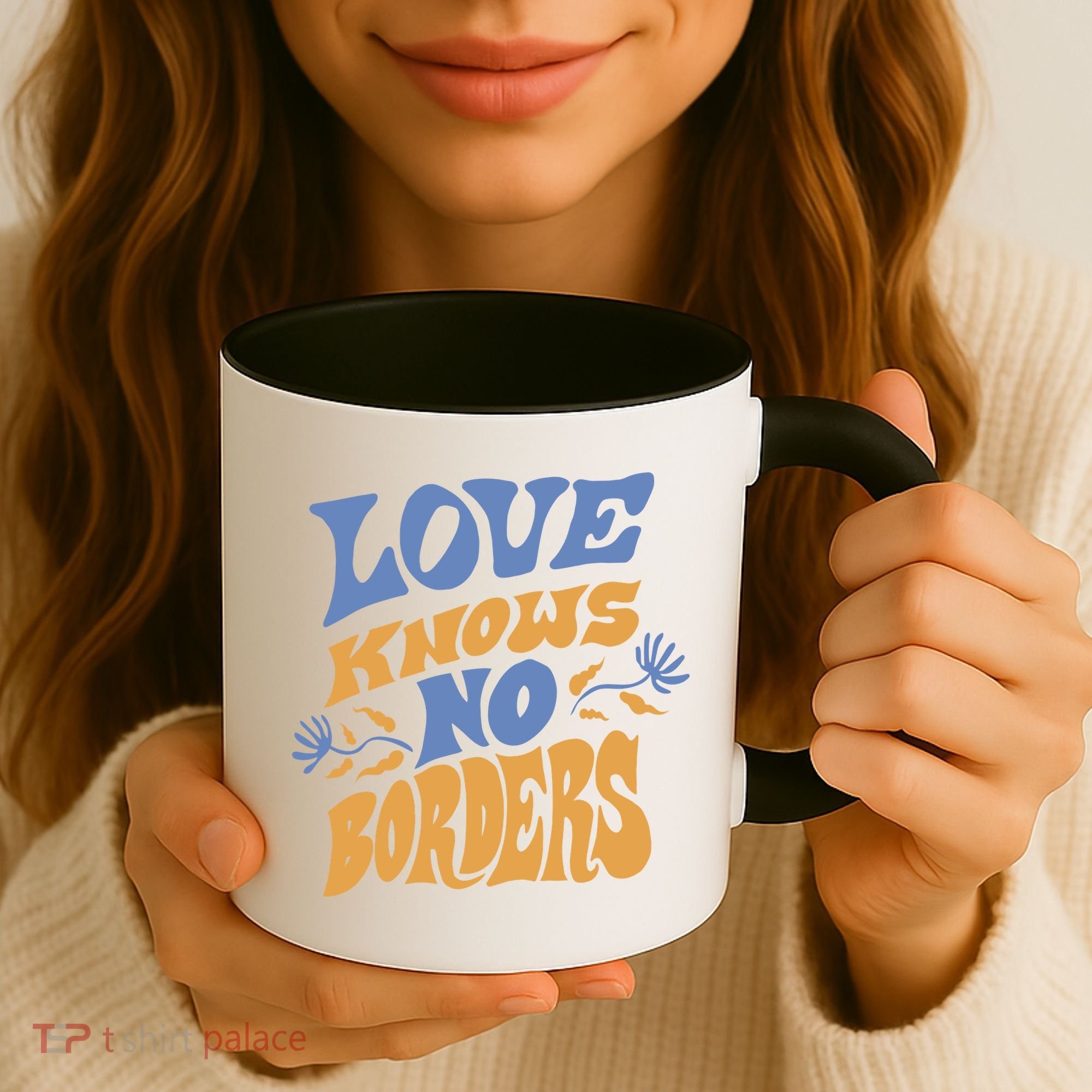 Love Knows No Borders Coffee Mug