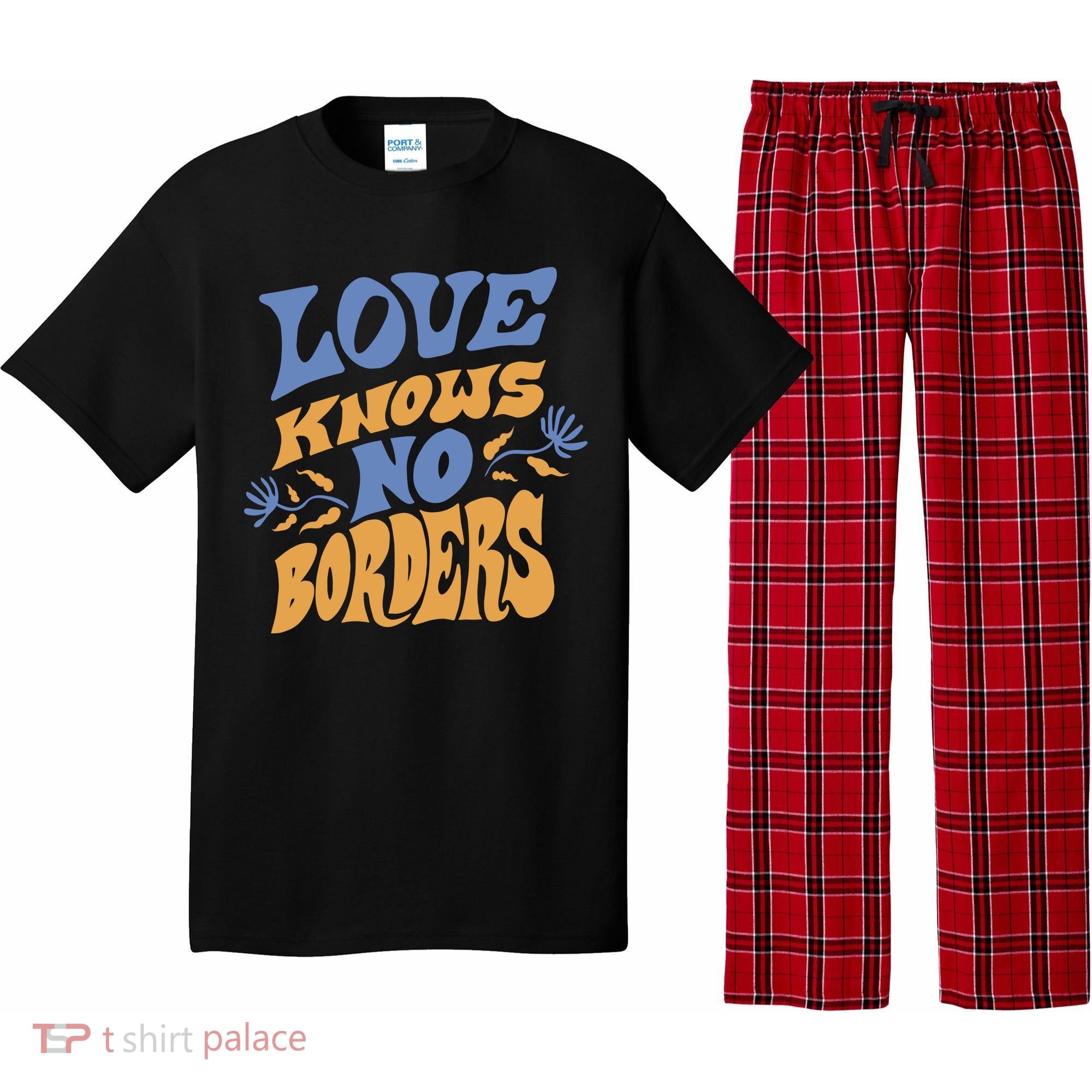 Love Knows No Borders Pajama Set