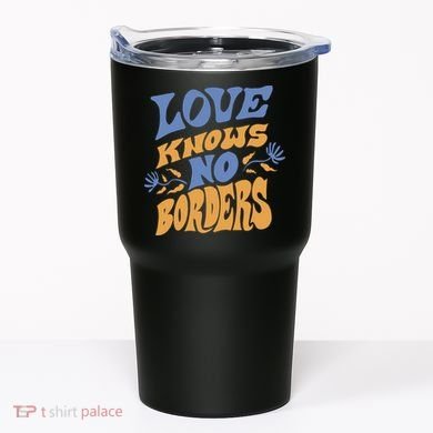 Love Knows No Borders Tumbler
