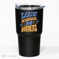 Love Knows No Borders Tumbler thumb 0