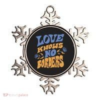 Love Knows No Borders Ornament thumb 0