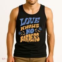 Love Knows No Borders Tank Top thumb 3