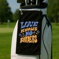 Love Knows No Borders Golf Towel thumb 2