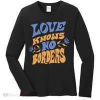 Love Knows No Borders Women's Long Sleeve Shirt thumb 0