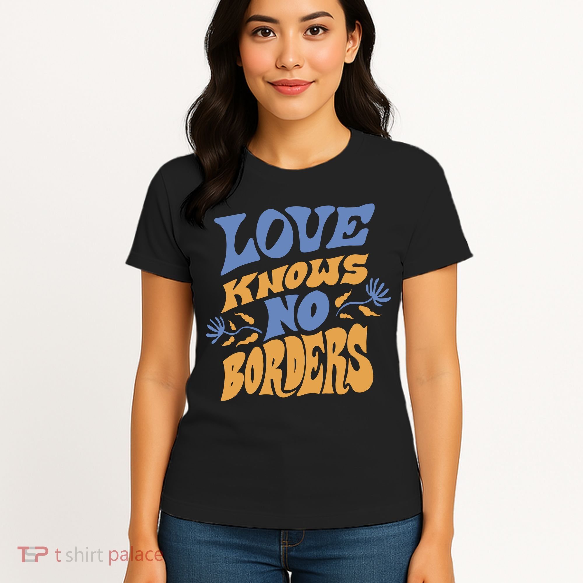 Love Knows No Borders Women's T-Shirt