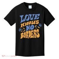 Love Knows No Borders Kids T-Shirt thumb 0