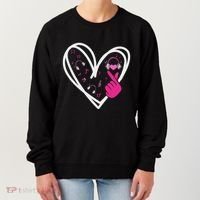 Love K Pop Finger Heart Korean Pop Music K Pop Ns Women's Sweatshirt thumb 0