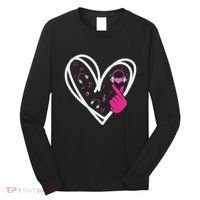 Love K Pop Finger Heart Korean Pop Music K Pop Ns Long Sleeve Shirt thumb 0