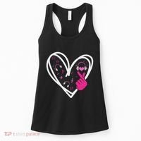 Love K Pop Finger Heart Korean Pop Music K Pop Ns Women's Tank Top thumb 0