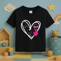 Love K Pop Finger Heart Korean Pop Music K Pop Ns Toddler T-Shirt thumb 3