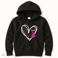 Love K Pop Finger Heart Korean Pop Music K Pop Ns Kids Hoodie thumb 0