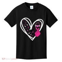 Love K Pop Finger Heart Korean Pop Music K Pop Ns Kids T-Shirt thumb 0