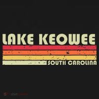 LAKE KEOWEE SOUTH CAROLINA Funny Fishing Camping Summer Gift Women's Tank Top thumb 5