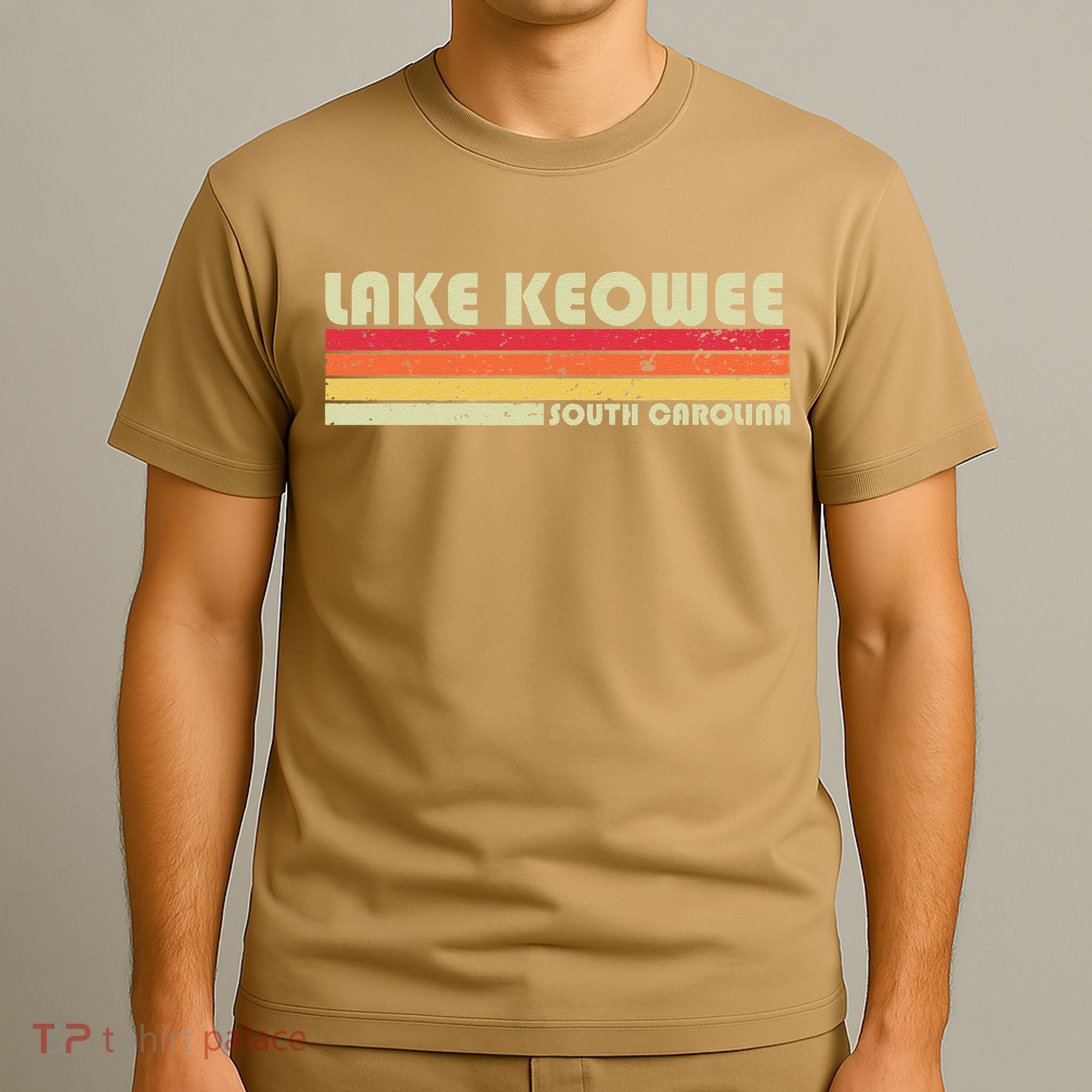 LAKE KEOWEE SOUTH CAROLINA Funny Fishing Camping Summer Gift T-Shirt