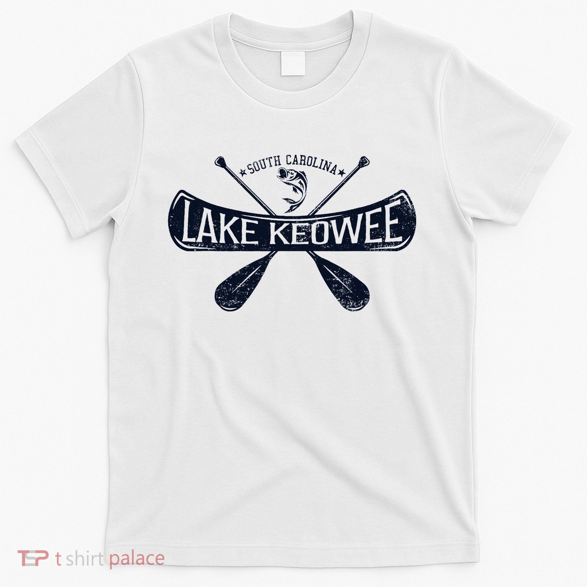 Lake Keowee South Carolina Vintage Distressed T-Shirt