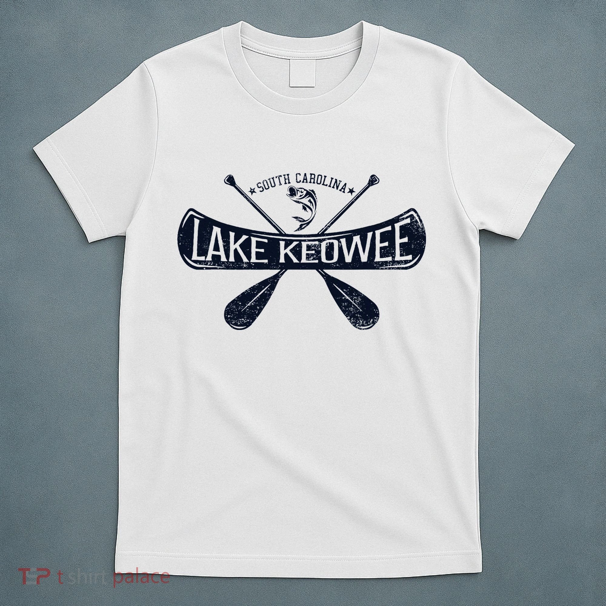 Lake Keowee South Carolina Vintage Distressed T-Shirt
