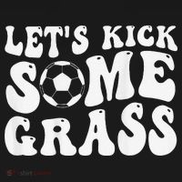 Let’S Kick Some Grass Funny Cheer Soccer Mom Backpack thumb 2