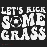 Let’S Kick Some Grass Funny Cheer Soccer Mom Tumbler thumb 3