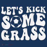 Let’S Kick Some Grass Funny Cheer Soccer Mom Women's Tank Top thumb 5