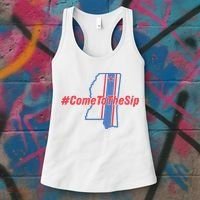 Come To The Sip Women's Tank Top thumb 3