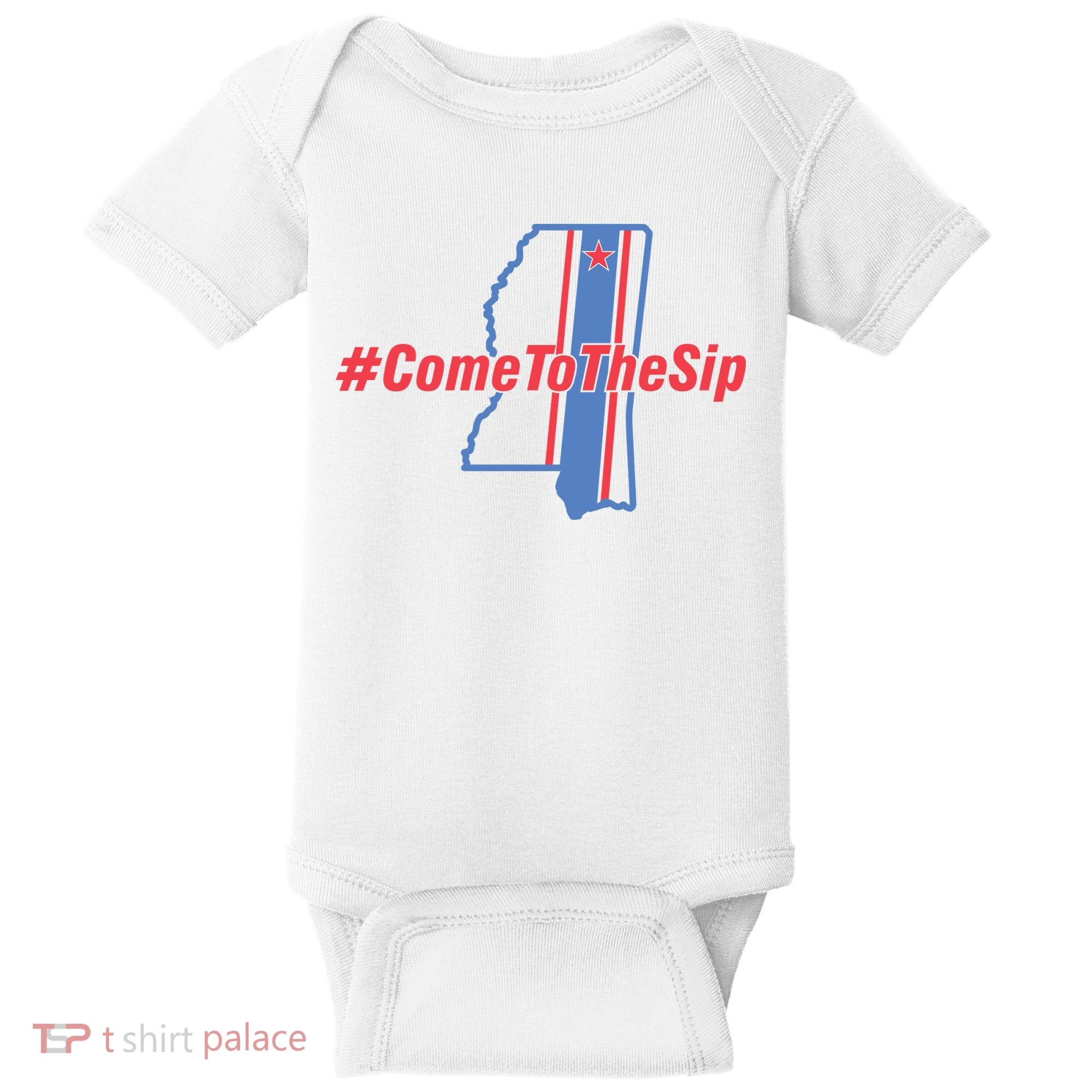 Come To The Sip Baby Bodysuit
