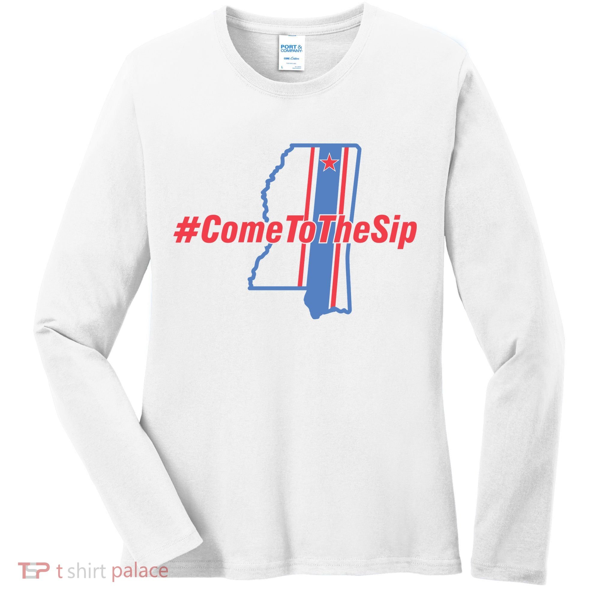 Come To The Sip Women's Long Sleeve Shirt