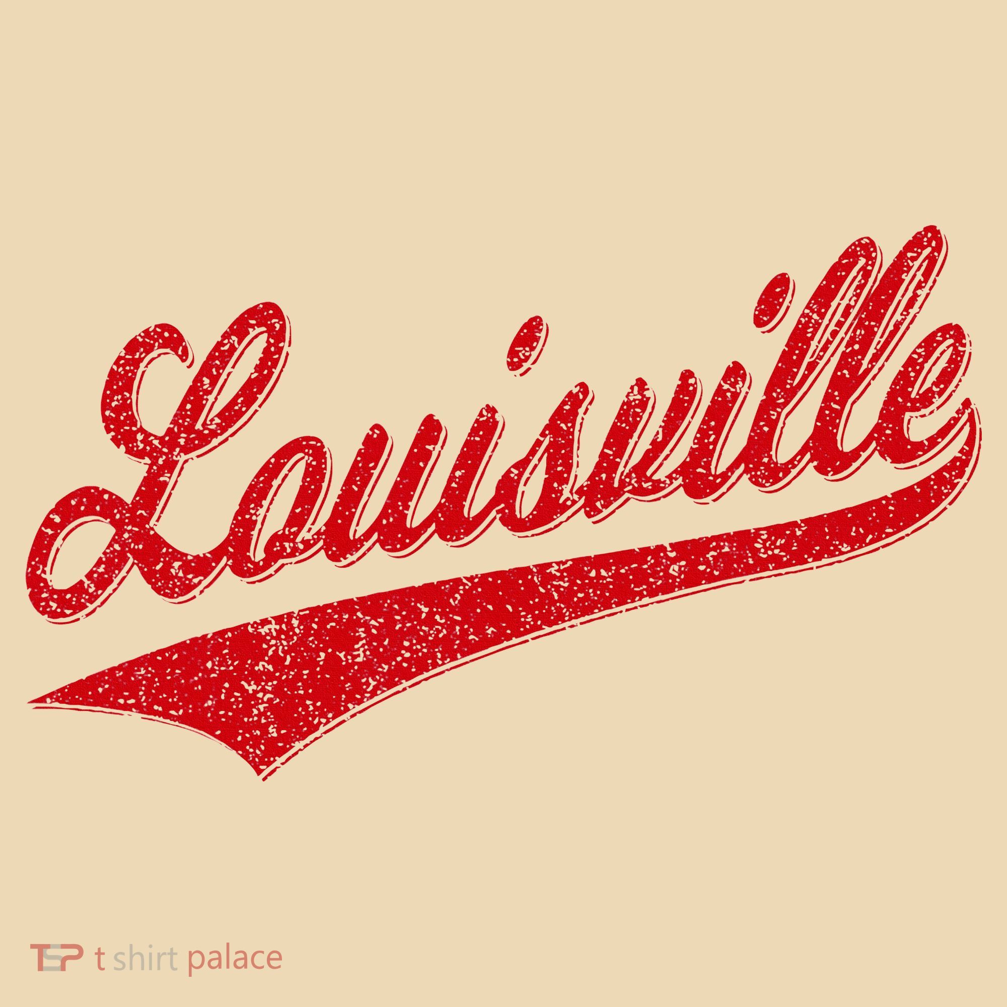 Louisville Kentucky Varsity Script Classic Sports Jersey Tote Bag