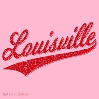Louisville Kentucky Varsity Script Classic Sports Jersey Coaster thumb 2