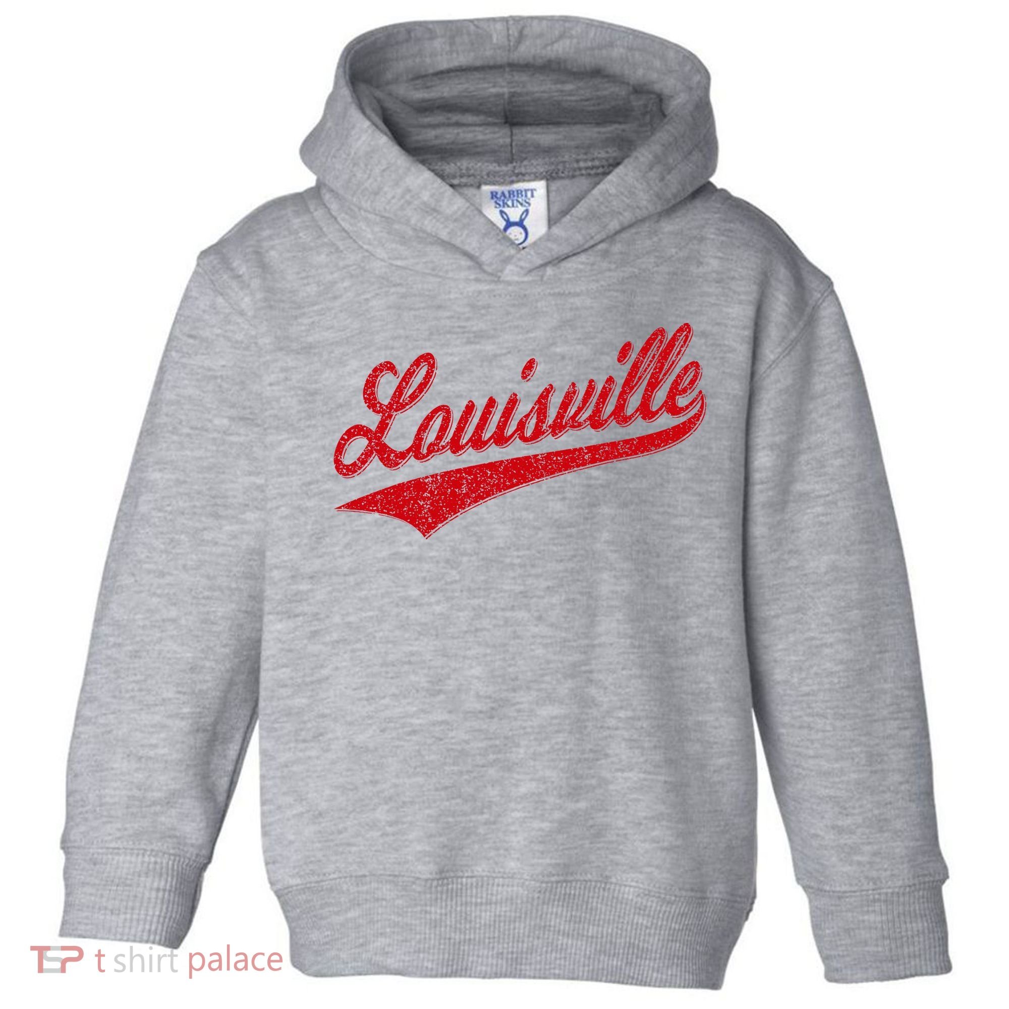 Louisville Kentucky Varsity Script Classic Sports Jersey Toddler Hoodie