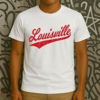 Louisville Kentucky Varsity Script Classic Sports Jersey T-Shirt thumb 3