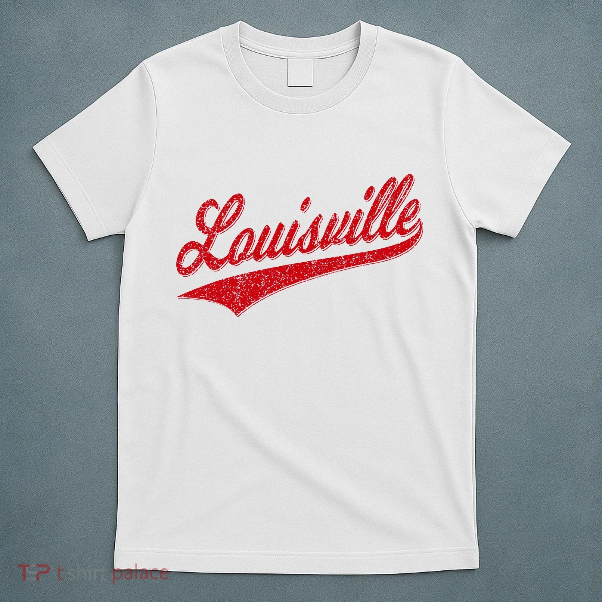 Louisville Kentucky Varsity Script Classic Sports Jersey T-Shirt