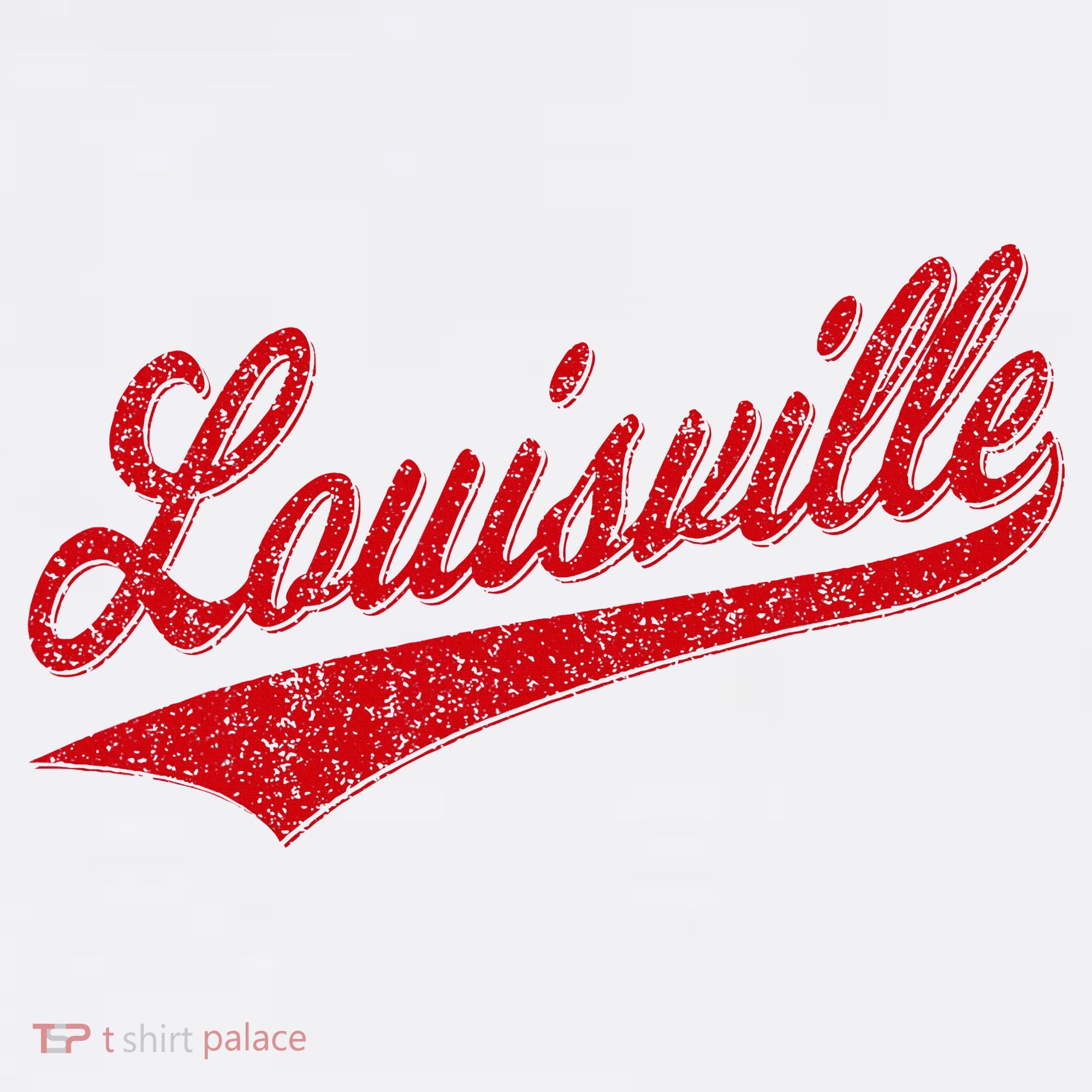 Louisville Kentucky Varsity Script Classic Sports Jersey Women's Hoodie