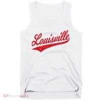 Louisville Kentucky Varsity Script Classic Sports Jersey Tank Top thumb 0