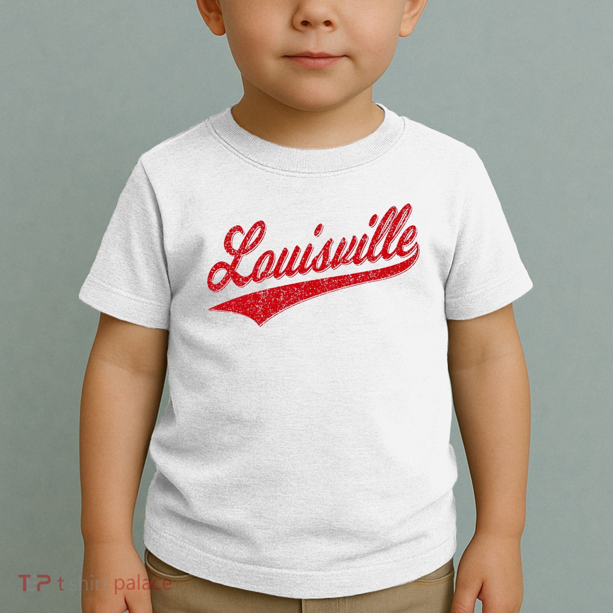 Louisville Kentucky Varsity Script Classic Sports Jersey Toddler T-Shirt