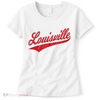 Louisville Kentucky Varsity Script Classic Sports Jersey Women's T-Shirt thumb 0