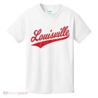 Louisville Kentucky Varsity Script Classic Sports Jersey Kids T-Shirt thumb 0