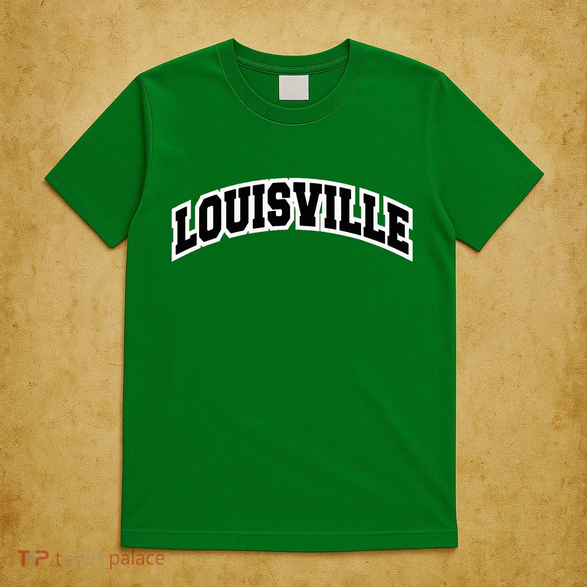 Louisville Kentucky Varsity Style Vintage Red T-Shirt