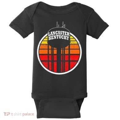 Lancaster Kentucky Water Tower Baby Bodysuit