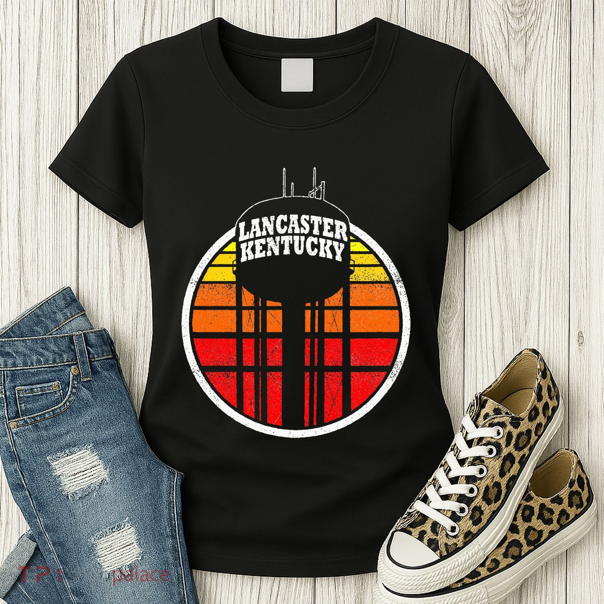 Lancaster Kentucky Water Tower Women's T-Shirt